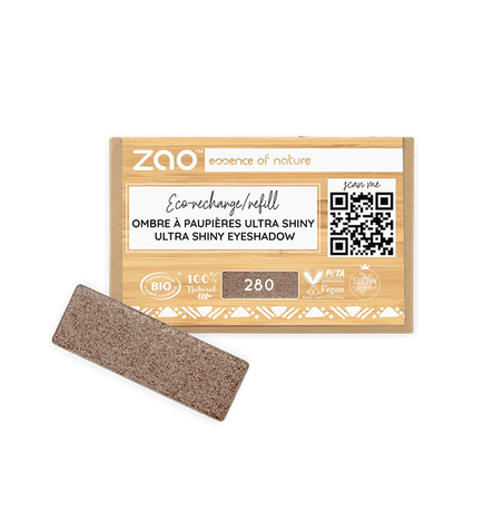 salle d'ô - Recharge Ombre à paupières ultra shiny 280 Cacao satin