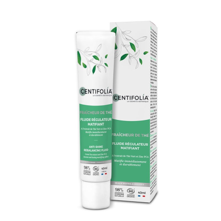 salle d'ô - Fluide régulateur matifiant fraicheur de thé - 40ml