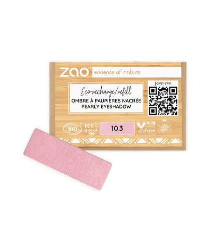 salle d'ô - Recharge Ombre à paupières nacrée 103 Vieux Rose