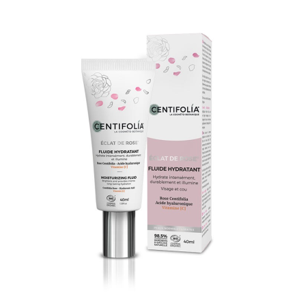 salle d'ô - Fluide hydratant éclat de rose - 40ml