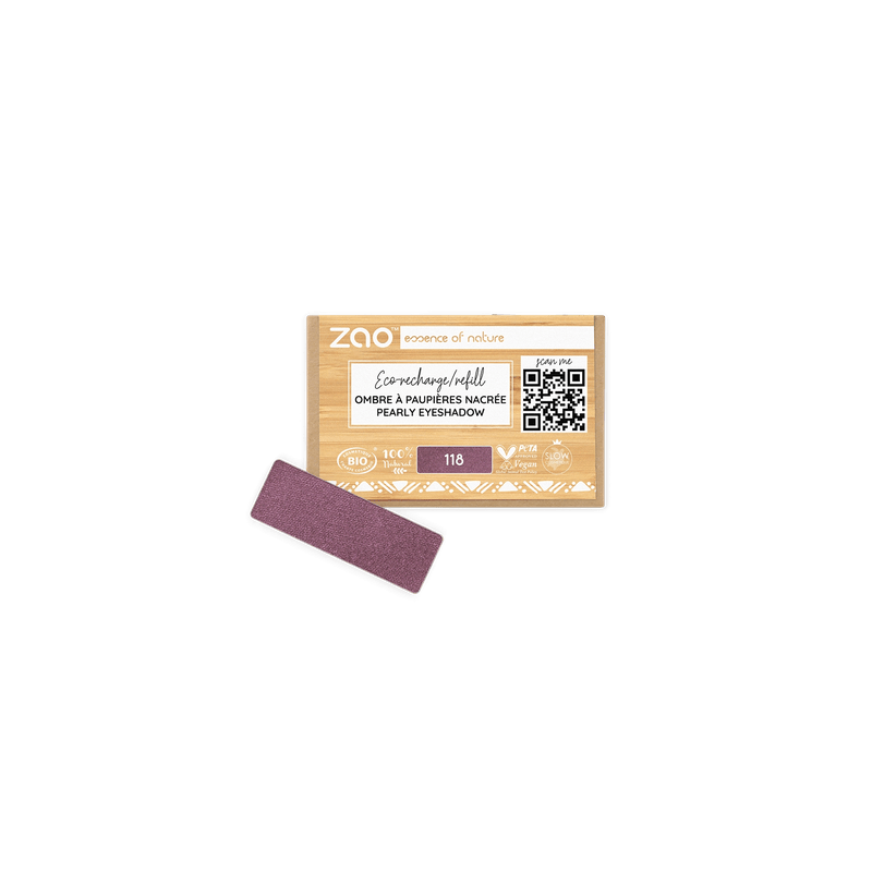 Pearlescent Eyeshadow Refill 118 Plum