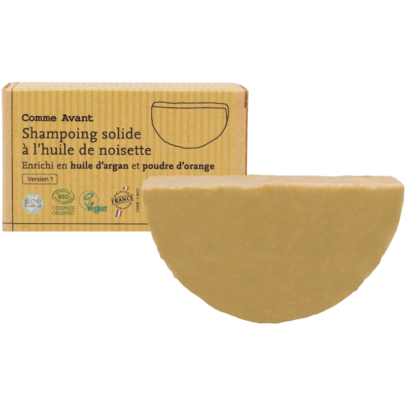 Solid shampoo for dry hair - argan oil - 70g
