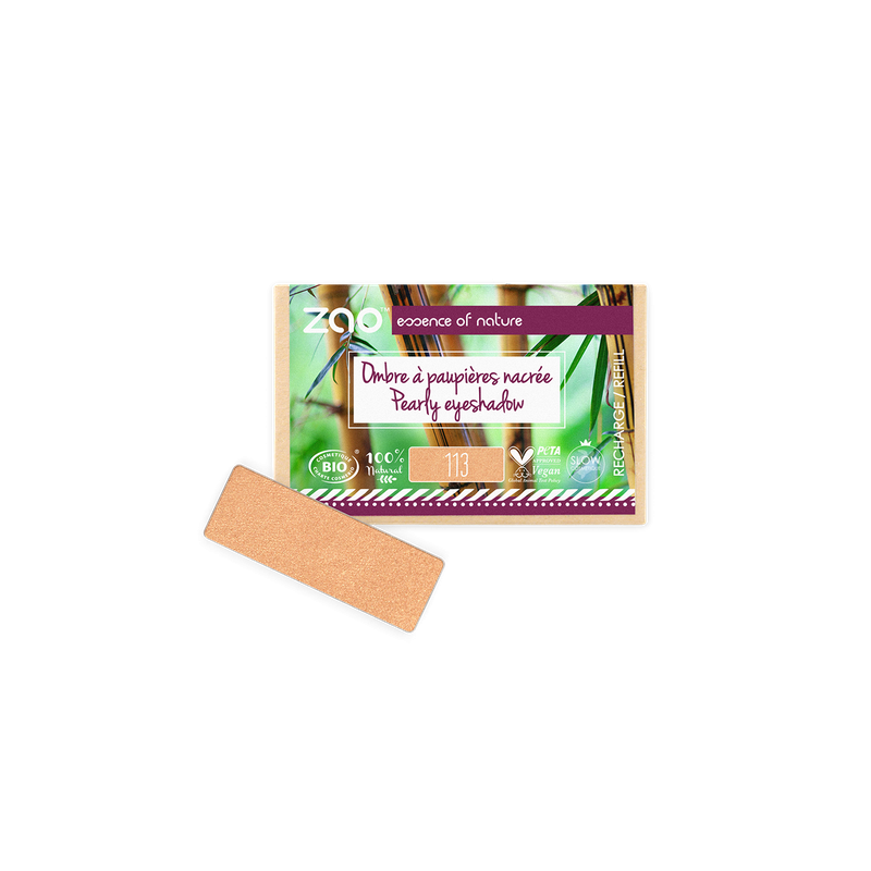 Pearlescent eyeshadow refill 113 Copper Gold Pearlescent eyeshadow refill 113 Copper Gold