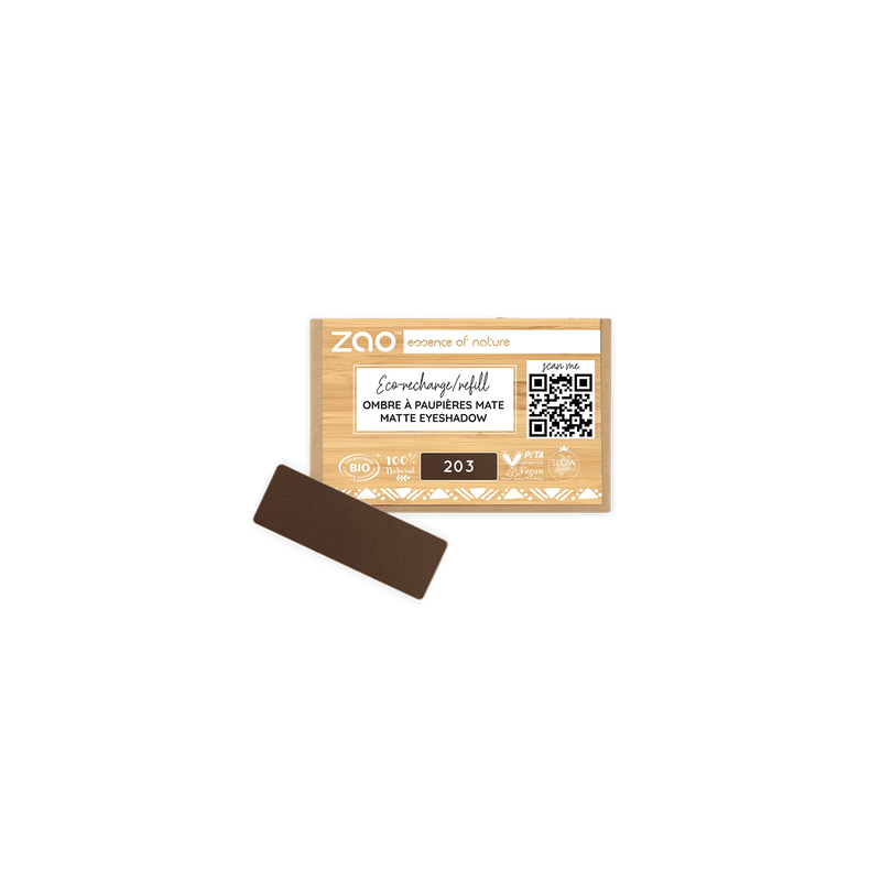 Matte Eyeshadow Refill 203 Dark Brown