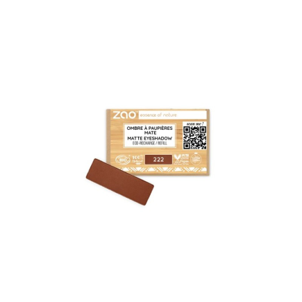 salle d'ô - Recharge Ombre à paupières rectangle 222 Brun pourpre
