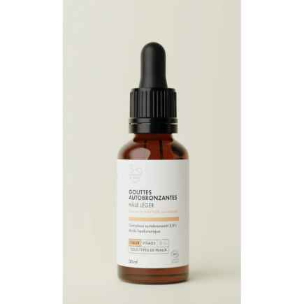 salle d'ô - Gouttes autobronzantes hâle léger - 30ml