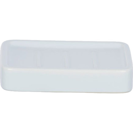 salle d'ô - Porte savon - Hexa blanc