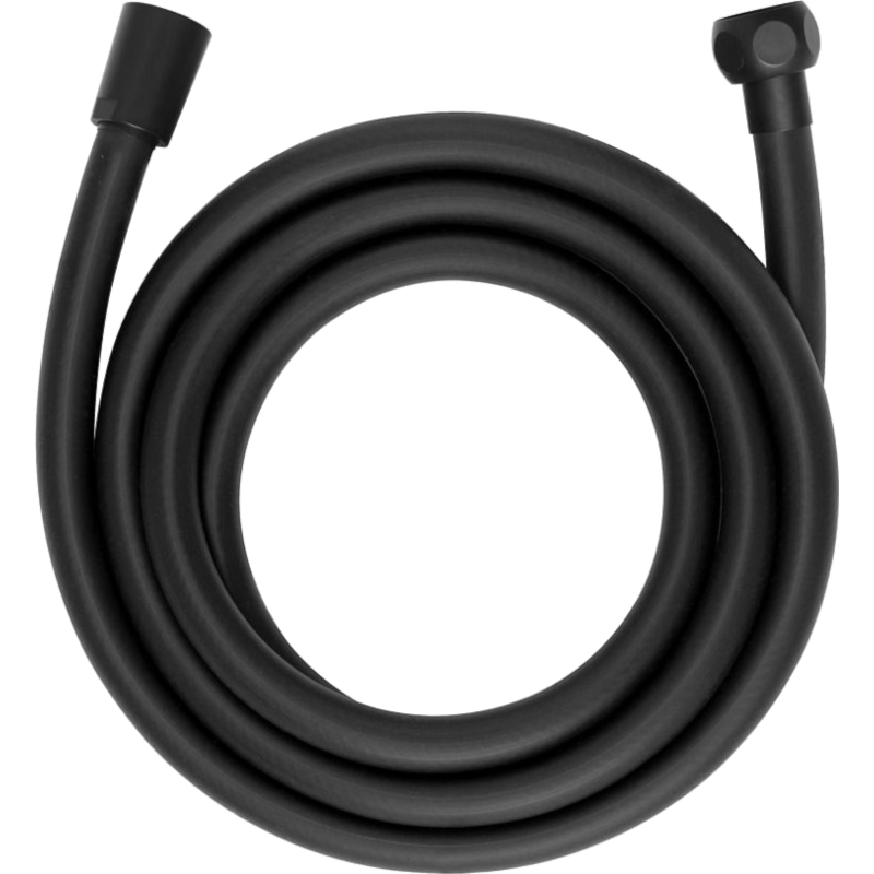 Designer shower hose, 175cm matte black