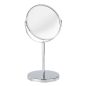 Assisi 100% and 300% freestanding cosmetic mirror