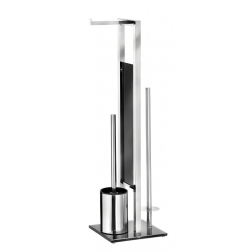 salle d'ô - Combiné WC Rivalta acier inox
