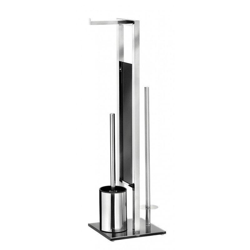 Combiné WC Rivalta acier inox, brillant