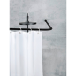 Barre d'angle universelle noir 20 mm