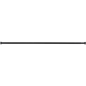 Black telescopic shower rail 70-115cm