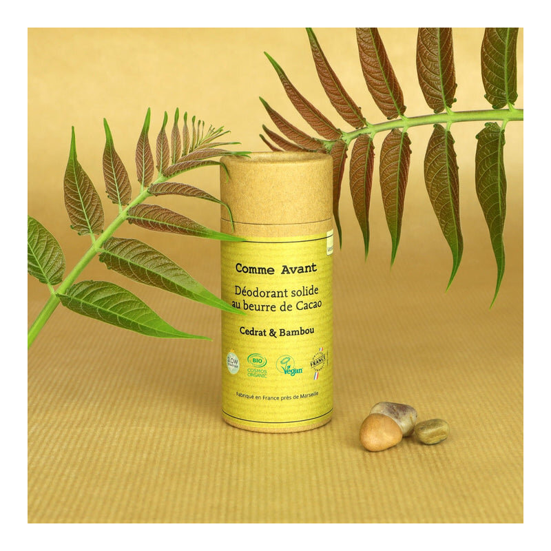 Solid Deodorant - Citron Bamboo - 60g - Just Like Before