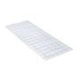 Doorzichtige Paradise badmat 71x36