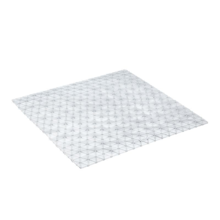 salle d'ô - Tapis de douche 54x54 Paradise translucide
