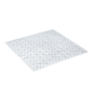 Paradise translucent shower mat, 54x54 cm