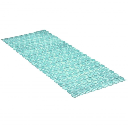 salle d'ô - Tapis de baignoire - paradise pétrole - 71x36cm