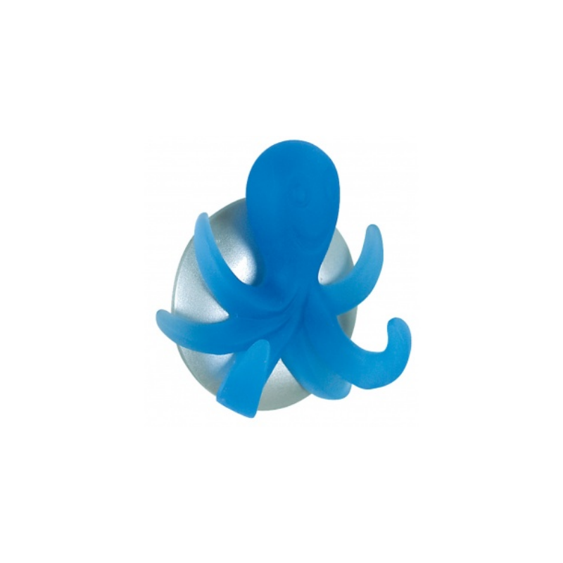 Octopus Crochet adhésif electric blue