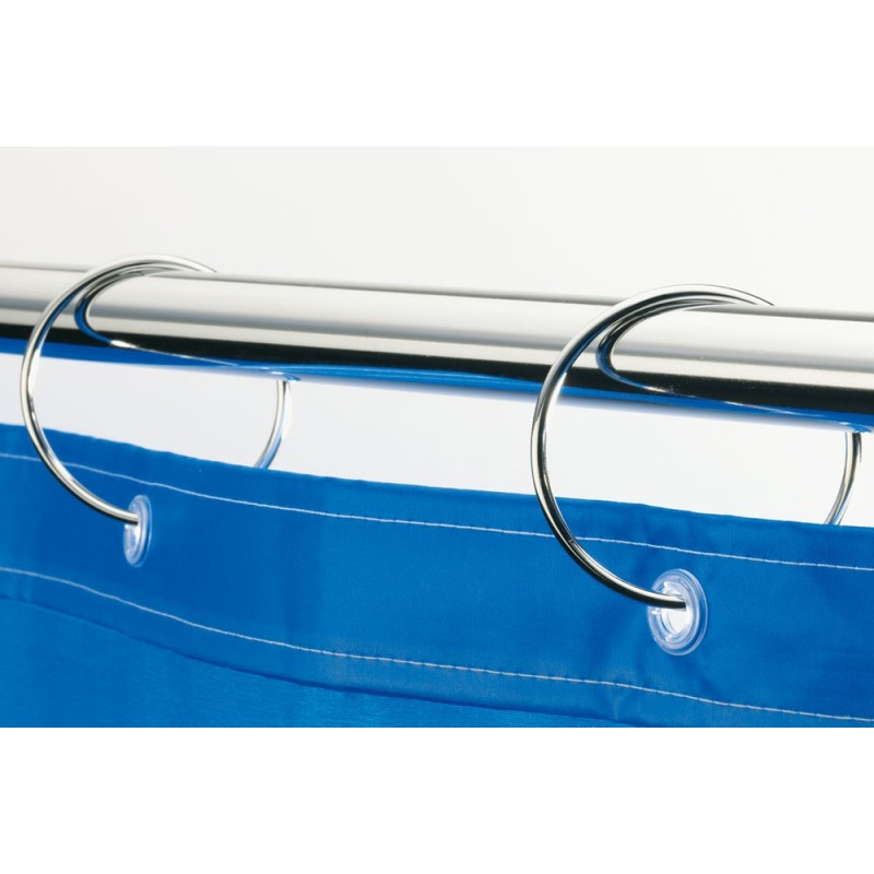 Ringo Chrome Shower Curtain Rings