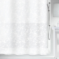 PVC/PEVA curtains 180x200cm BANG WHITE