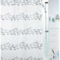 Rideaux PVC/PEVA 180x200cm SHORE SILVER