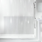 PVC/PEVA curtains 180x200cm TRANSPARENT CLEAR