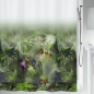 Textile curtains 180x200cm JUNGLE GREEN