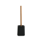 Kamla toilet brushes - black and bamboo