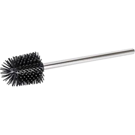 salle d'ô - Brosse de rechange silicone avec manche acier inox diam 7.5