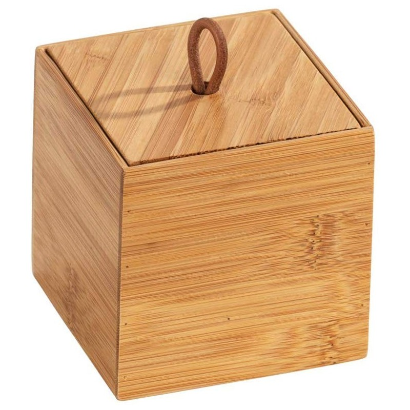 Caja de bambú S Terra con tapa