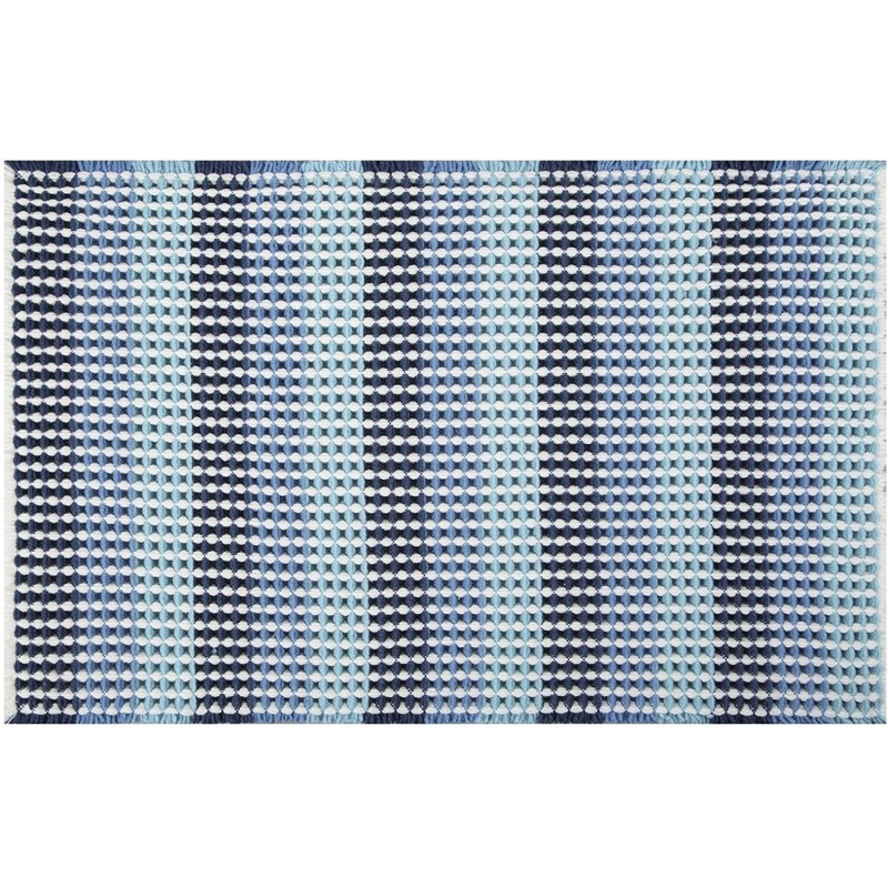Cone Bath Mat 50x80 Blue