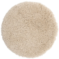 Highland Sand Round Bath Mat 60cm