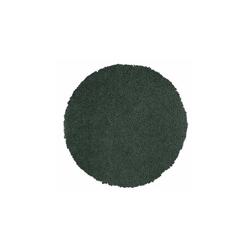 Tappetino da bagno rotondo 60 cm Highland Verde Scuro Tappetino da bagno rotondo 60 cm Highland Verde Scuro