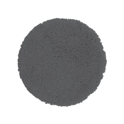salle d'ô - Tapis de bain rond 60cm Highland Granit