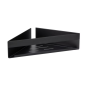 Adhesive corner shelf - Genova black