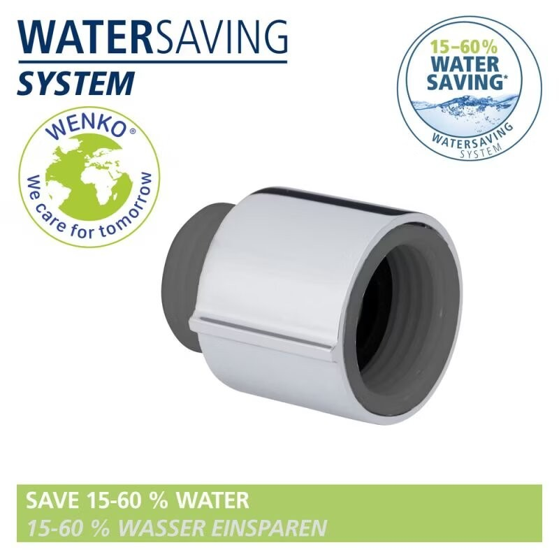 Water saver - Shower - 15 to 60%