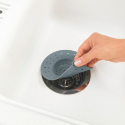 salle d'ô - Tamis universel en silicone 12cm - Mendola - gris