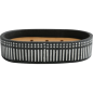 Porte savon Yuma - noir gris et blanc