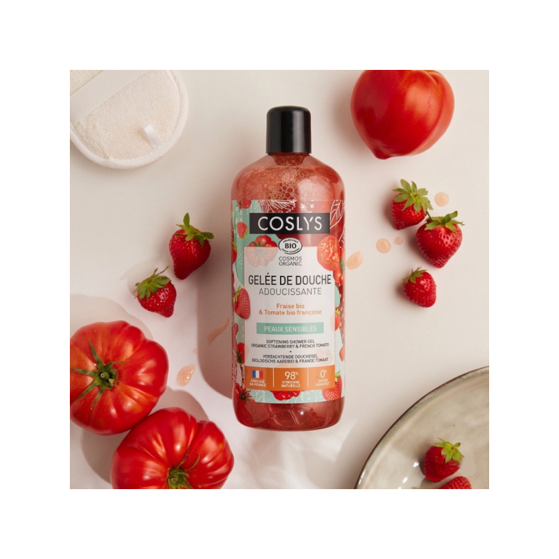 Gelée douche adoucissante fraise - 1L