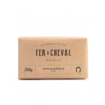 Marseille soap, 100% olive oil - 250g - Horseshoe