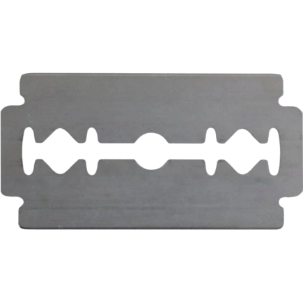 Stainless steel razor blades - 100 pieces