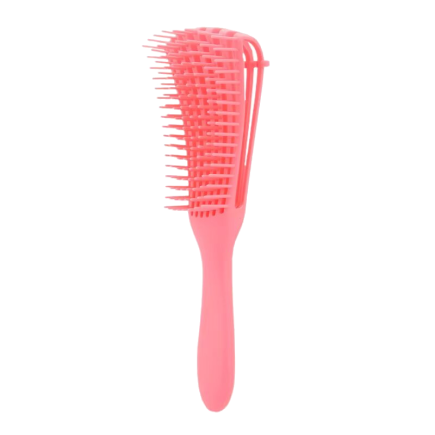 Salle d'ô - Brosse démêlante cheveux bouclés - Rose