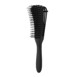 Salle d'ô - Brosse démêlante cheveux bouclés - Noir