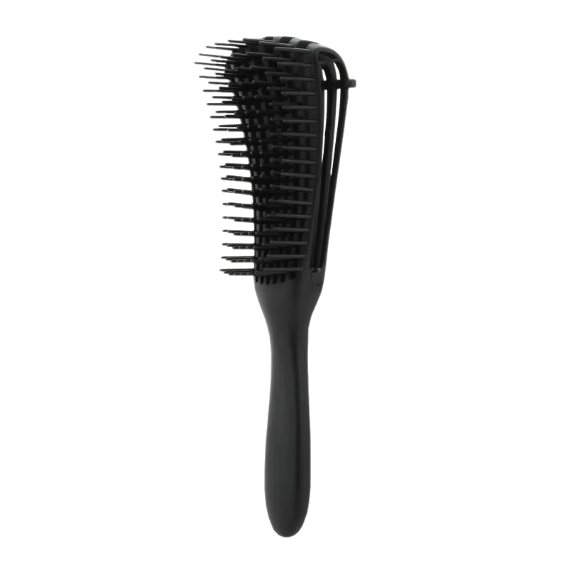 Brosse démêlante cheveux bouclés - Noir