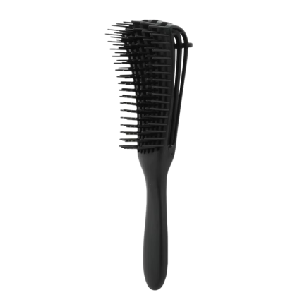 Salle d'ô - Brosse démêlante cheveux bouclés - Noir