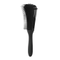 Brosse démêlante cheveux bouclés - Noir