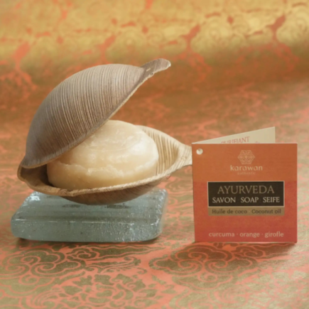 Salle d'ô - Savon ayurvedique - Curcuma - 100g