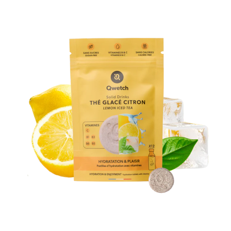 Solid Drinks - Lemon Iced Tea - Hydration - 12 tablets Solid Drinks - Lemon Iced Tea - Hydration - 12 tablets