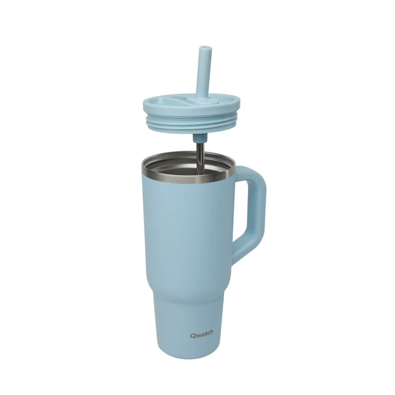 Leakproof insulated travel cup - pastel blue - 900ml